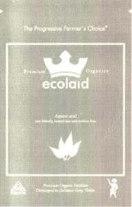 Ecolaid Premium Organics Device mark 2754180 Trademark