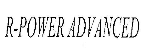 R-power Advanced (device) Device mark 2334716 Trademark
