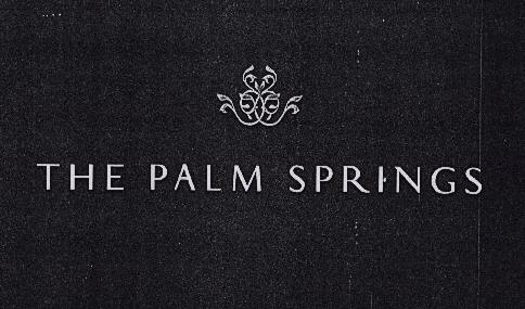 The Palm Springs With Label Device mark 1471992 Trademark