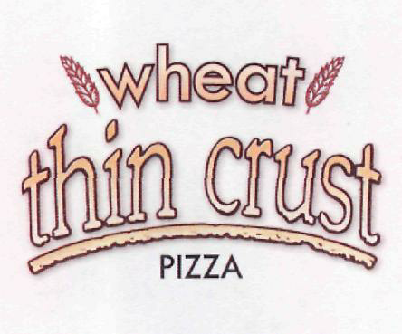 Wheat Thin Crust Pizza (device) Device mark 2145003 Trademark