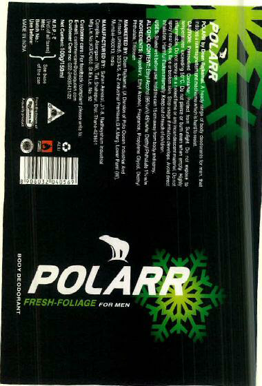Polarr Fresh-foliage For Men Device mark 2746659 Trademark