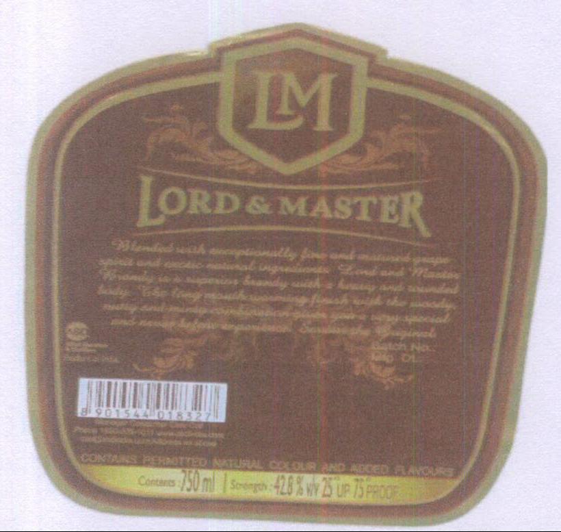 Lord & Master Device mark 2185832 Trademark