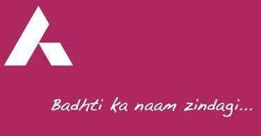 Geometrical Device (device Of Two Lines Depicting Helping Hands) Badhti Ka Naam Zindagi Device mark 2309529 Trademark