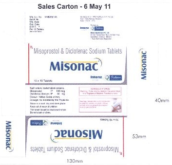 Misonac Device mark 2156859 Trademark