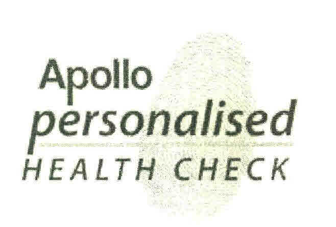 Apollo Persinalised Health Check Device mark 2700346 Trademark