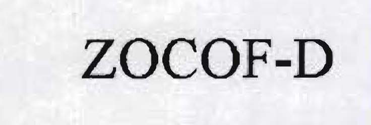Zocof-d Device mark 943328 Trademark