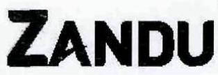 Zandu Device mark 2874995 Trademark