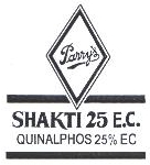 Shakti 25 E.c. Quinalphos 26% Ec Device mark 1734833 Trademark