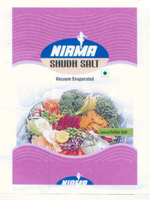 Nirma Shudh Salt Device mark 1885706 Trademark