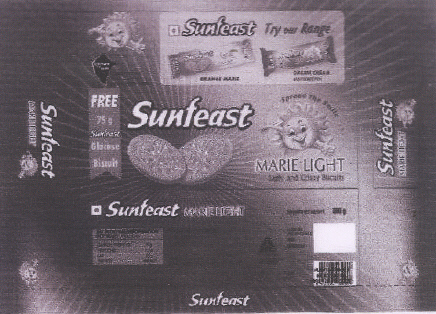 Sunfeast Marie Light Device mark 1224099 Trademark