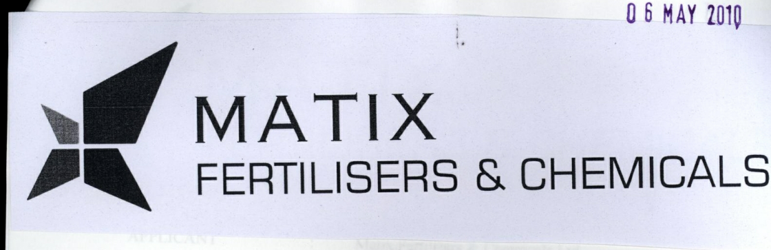 Matix Fertilisers And Chemicals Device mark 1961381 Trademark