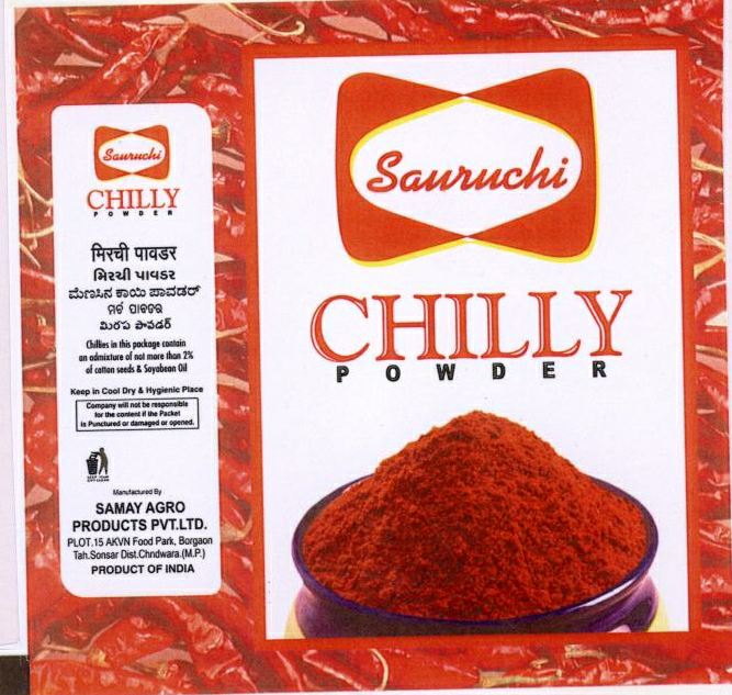 Sauruchi Chilly Device mark 1846239 Trademark