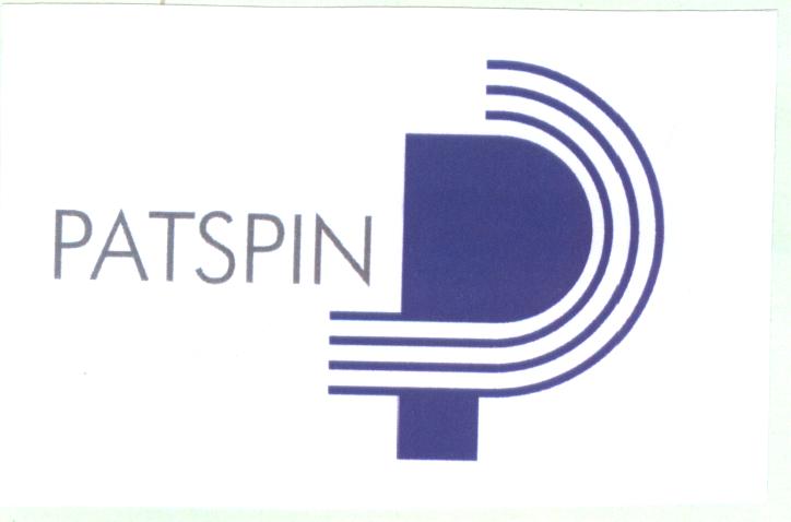 P Patspin (label) Device mark 1797412 Trademark