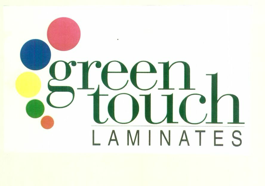 Green Touch L A M I N A T E S ( Label) Device mark 1446785 Trademark