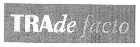 Trade Facto With Label Device mark 1412029 Trademark