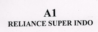 A1 Reliance Super Indo Device mark 1450812 Trademark