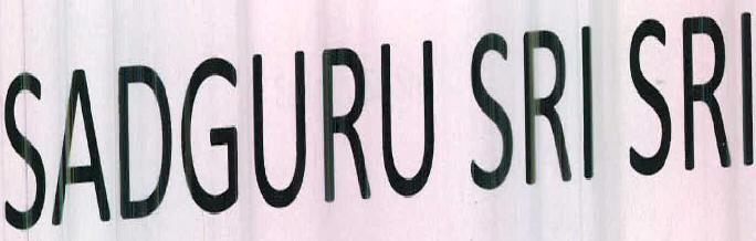 Sadguru Sri Sri Device mark 2413671 Trademark