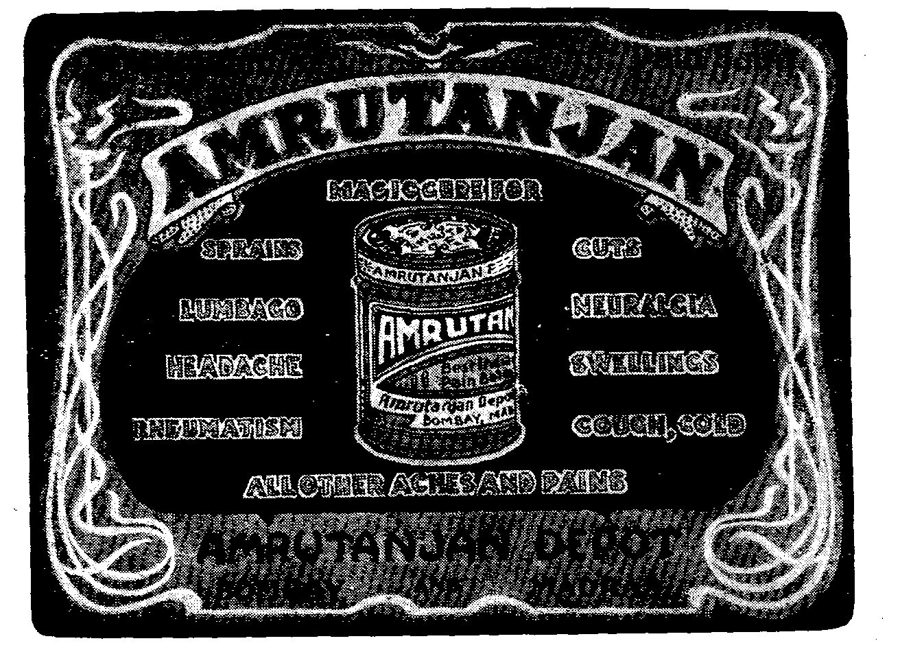 Amrutanjan (device) Device mark 8908 Trademark