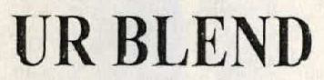 Ur Blend Device mark 1501165 Trademark