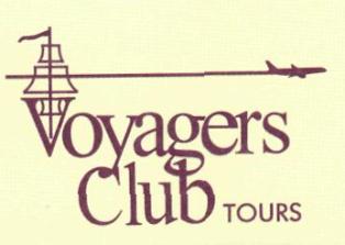 Voyagers Club Tours(device) Device mark 2530049 Trademark