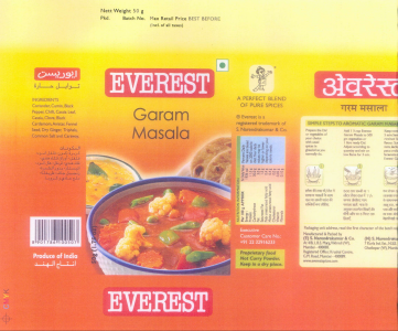 Everest Garam Masala Device mark 2074889 Trademark