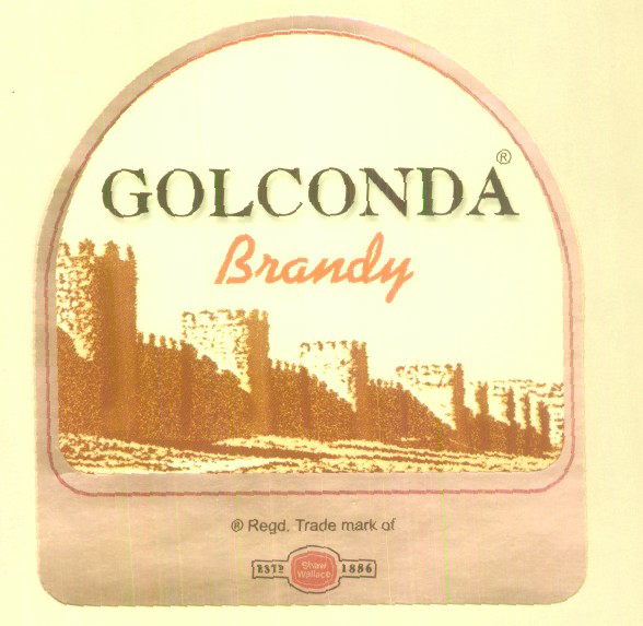 Golconda Brandy (device) Device mark 1187962 Trademark