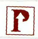 P (single Letter) Device mark 1575494 Trademark