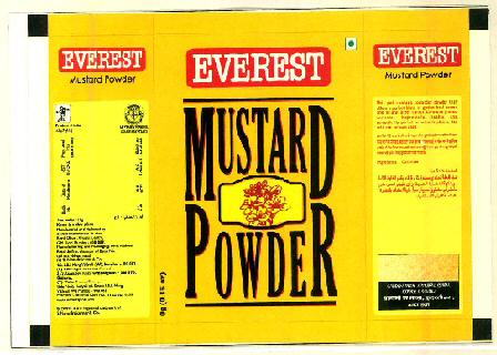Everest Mustard Powder Device mark 2952859 Trademark