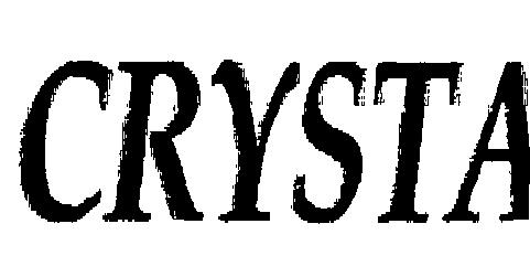 Crysta (logo) Device mark 2198355 Trademark