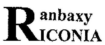 Ranbaxy Riconia (device) Device mark 2716843 Trademark