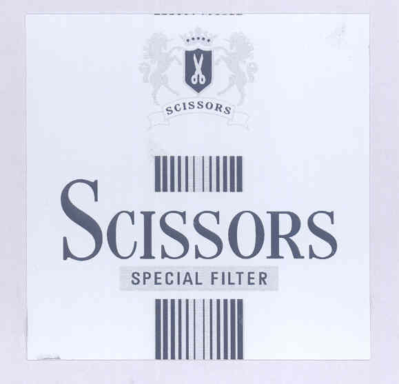 Scissors (label) Device mark 1690058 Trademark