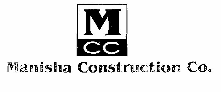 Manisha Construction Co. (label) Device mark 1506610 Trademark