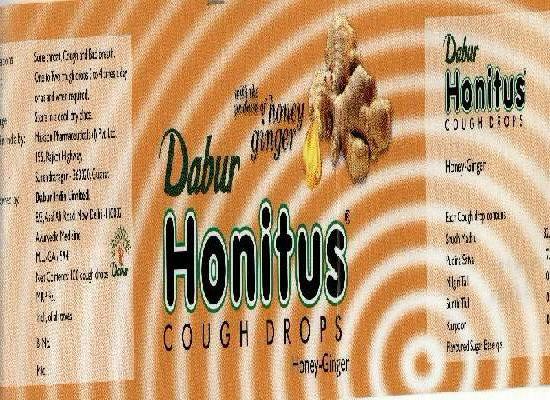 Dabur Honitus Cough Drops Device Device mark 1479225 Trademark