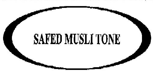 Safed Musli Tone With Device Device mark 1978548 Trademark