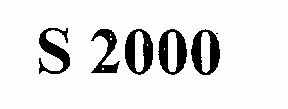 S 2000 Device mark 1410432 Trademark