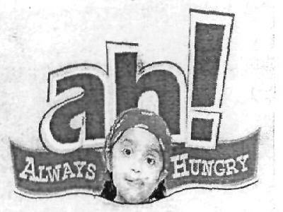 Ah! Always Hungry (device) Device mark 2346519 Trademark