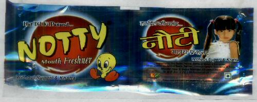 Notty Mouth Freshner Device mark 1838010 Trademark