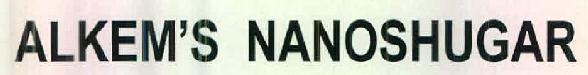 Alkem's Nanoshugar Device mark 2619523 Trademark