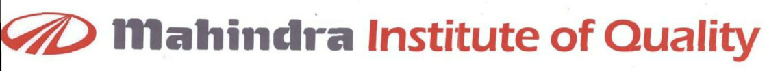 Mahindra Institute Of Quality Device mark 1636420 Trademark