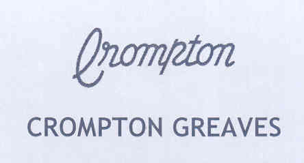 Crompton Greaves Device mark 1633585 Trademark