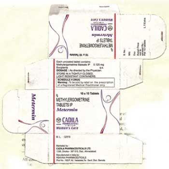 Metermin ( Label) Device mark 1390550 Trademark