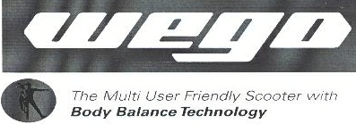 Wego, The Multi User Friendly Scooter With Body Balance Techology Device mark 1911379 Trademark