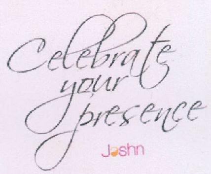 Celebrate Your Presence Jashn Device mark 2122961 Trademark