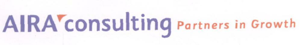 Aira Consulting Partners In Growth (label) Device mark 1655356 Trademark