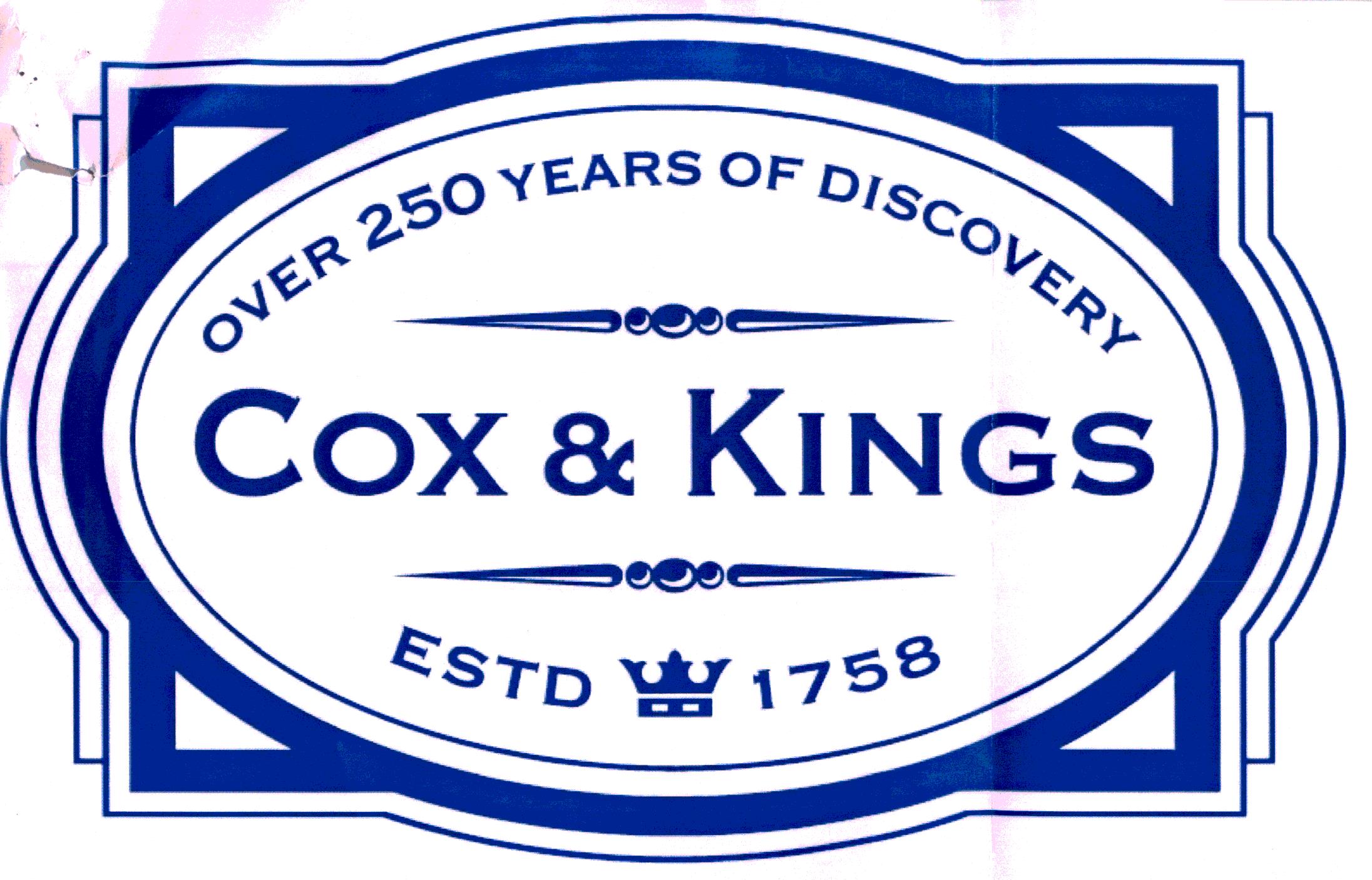 Cox And Kings Device mark 1907529 Trademark
