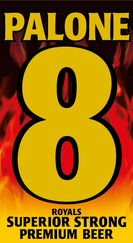 Palone 8 Royals Superior Strong Premium Beer (label) Device mark 2511697 Trademark