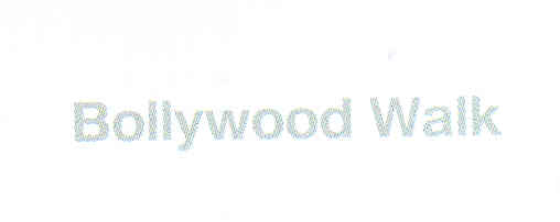 Bollywood Walk (device) Device mark 1749511 Trademark