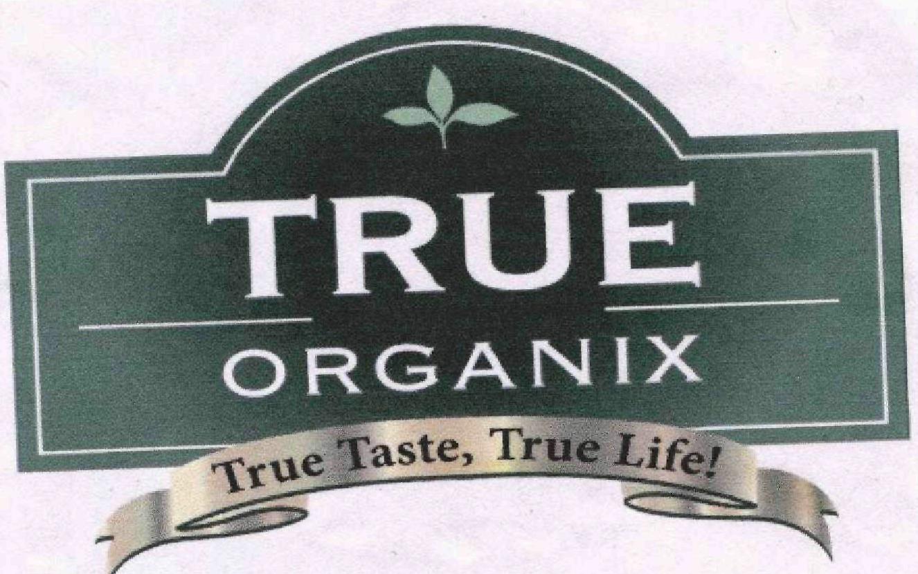 True Organix (label) Device mark 1719501 Trademark