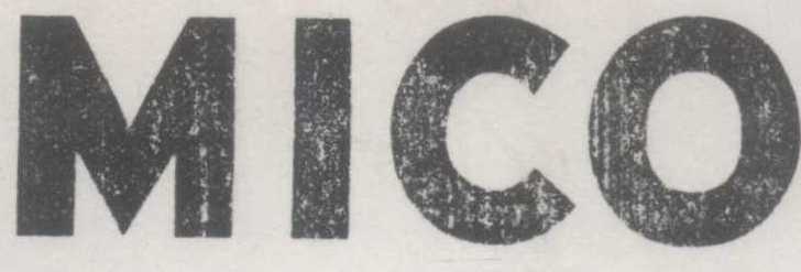 Mico (label) Device mark 844110 Trademark