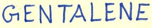 Gentalene Device mark 476162 Trademark